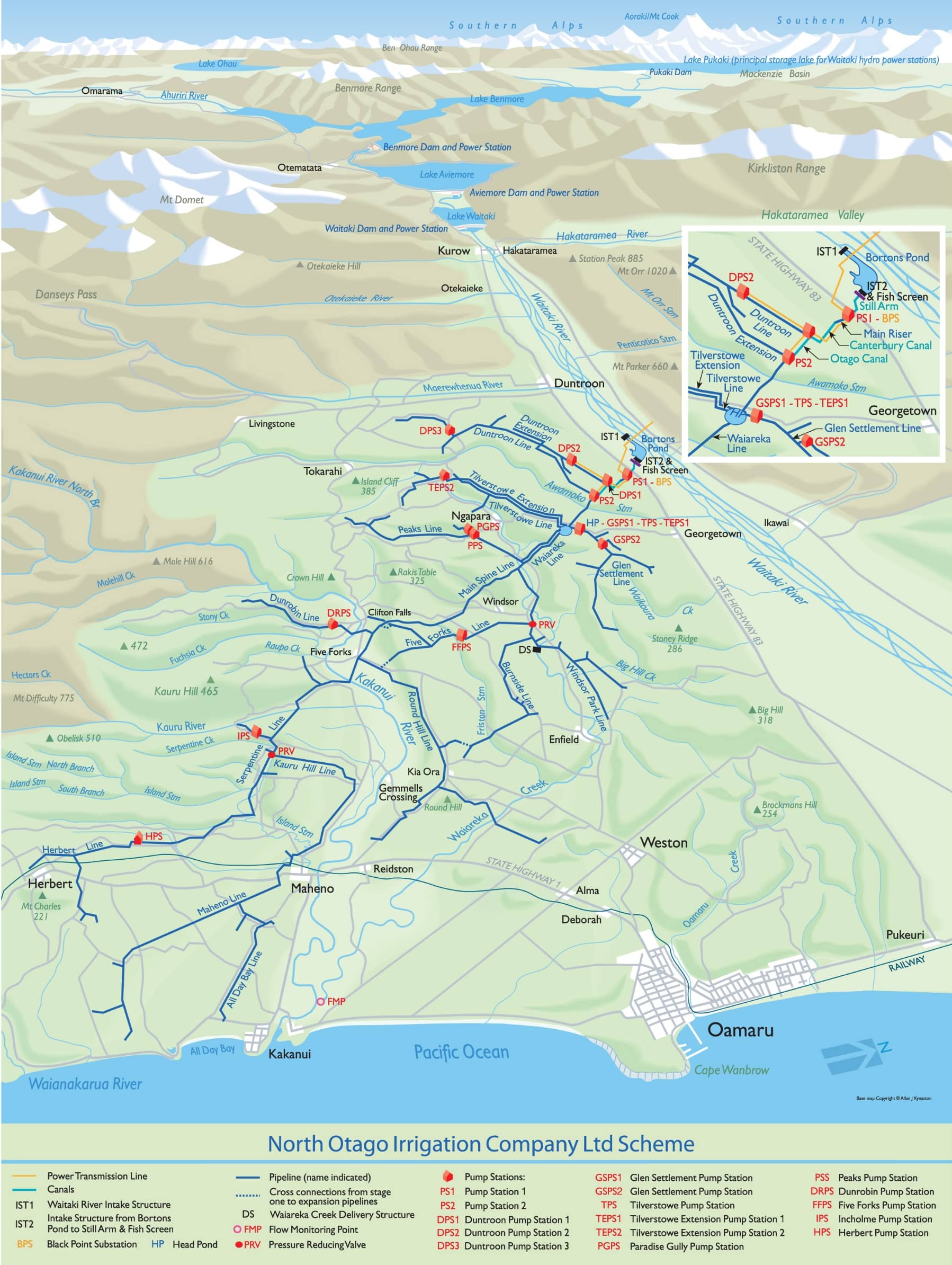 infrastructure map